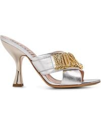 Moschino - Heeled Mules - Lyst