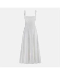 Odd Muse - The Ultimate Muse High Waist Square Neck Midi Dress - Lyst