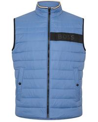 BOSS - Darolan Sleeveless Gilet - Lyst