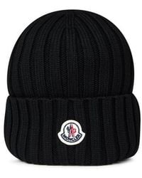 Moncler - Logo Beanie - Lyst