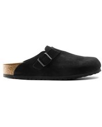 Birkenstock - Boston Suede - Lyst