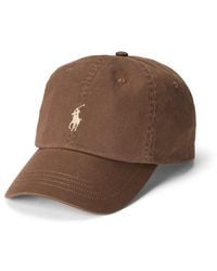 Polo Ralph Lauren - Cotton Chino Adjustable Baseball Cap - Lyst
