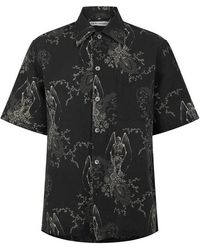 Our Legacy - Patterned Short Sleeve Shirt - Lyst