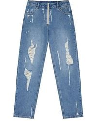 Cole Buxton - Distressed Denim Jeans - Lyst