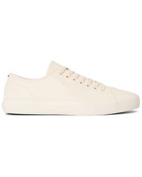 BOSS - Low Profile Sporty Trainers With Rubber Soles - Lyst