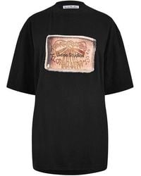 Acne Studios - Label Oversized T-Shirt - Lyst