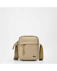 Lacoste - Neocroc Canvas Vertical Camera Bag - Lyst