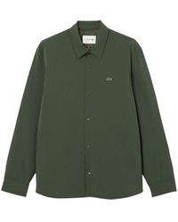 Lacoste - Quilted Water-Repellent Overshirt - Lyst