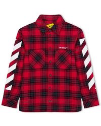 Off-White c/o Virgil Abloh - Check Shirt Infants - Lyst