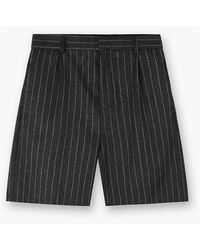 Represent - Tailored Pinstripe Shorts, Pinstripe Design - Lyst