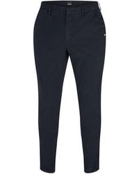 BOSS - Kaito3-D Straight Leg Trousers - Lyst
