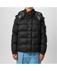 Moncler - Vezere 90/10 Down Detachable Hood Long Sleeve Short Puffer Jacket - Lyst