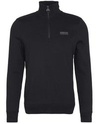 Barbour - Essential Half-zip Sweatshirt - Lyst