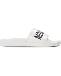 Moschino - Slider Slippers - Lyst