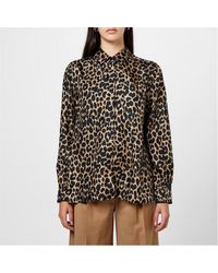 Max Mara - Etna Long Sleeve Patterned Shirt - Lyst