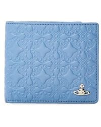 Vivienne Westwood - Embossed Leather Saturn Orb Wallet - Lyst