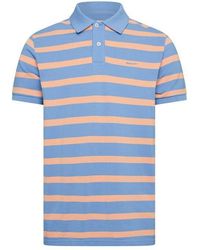 GANT - Striped Polo Sh Sn64 - Lyst