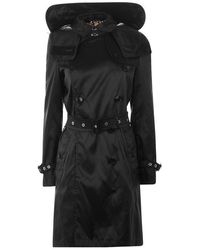 Burberry Eco Kengsington Trench Coat - Black