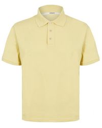 Saint Laurent - Cass Short Sleeve Polo Shirt - Lyst
