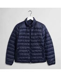 GANT - Light Down Jacket - Lyst