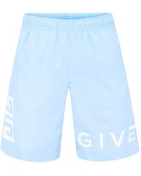 Givenchy - 4g Logo Swim Shorts - Lyst