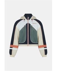 Red Run - Hooded Nylon Track Jacket - Lyst