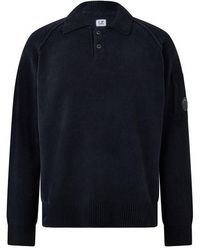 C.P. Company - Cp Chenille Polo Sn64 - Lyst