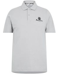 Aquascutum - Button Polo Shirt - Lyst
