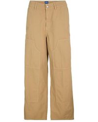 HUGO - Hacarpe Straight Leg Trouser - Lyst