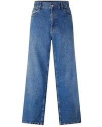 Palm Angels - Wide Leg Jeans - Lyst