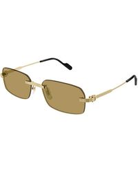 Cartier - Ct0271S Rectangular Sunglasses - Lyst