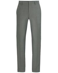 HUGO - Slim-fit Trousers - Lyst