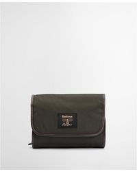 Barbour - Wax Hanging Washbag - Lyst