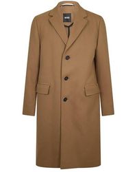 BOSS - C-Hyde-Flaps-Hl-241 10254935 0 Overcoat - Lyst