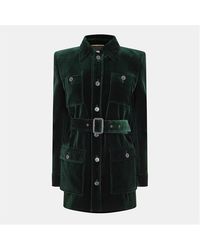 Saint Laurent - Weather Resistant Tailored Fit Softshell Jacket - Lyst