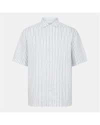 McQueen - Short Sleeve Tailored Fit Shirt - Lyst