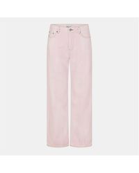 Ganni - Izey Wide Leg Jeans - Lyst