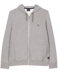 Paul Smith - Full-Zip Zebra Logo Hoodie - Lyst