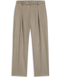 BOSS - Hbb Double Breasted Full Length Wide Leg Trousers - Lyst