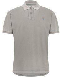 Vivienne Westwood - Faded Short Sleeve Polo Shirt - Lyst