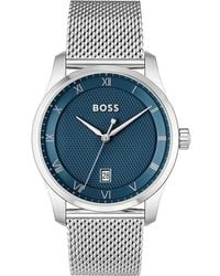 BOSS - Bssjwl Principle Large Roman Numerals Watch - Lyst