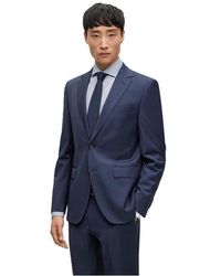 BOSS - H-Jeckson-Mm-224 01 Tailored Fit Formal Jacket - Lyst