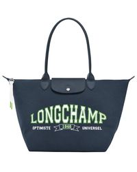 Longchamp - Le Pliage Collection Cotton Jersey Tote Bag - Lyst