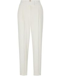 BOSS - Tiroko Straight Trousers - Lyst