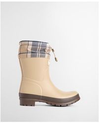 Barbour - Mowbray Mid Mid-Height Waterproof Wellies - Lyst