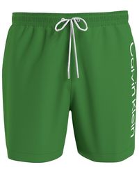 Calvin Klein - Large Logo Swim Shorts - Lyst