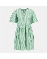 Barbour - Daison Structured Mini Dress - Lyst