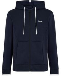 BOSS - Zip Hoodie, Advanced Stretch - Lyst