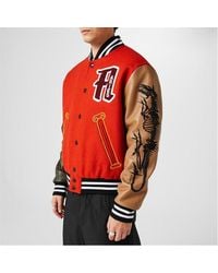 Aries - Raww Varsity Jacket - Lyst