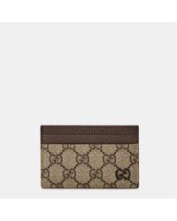 Gucci - gg Monogram Card Holder - Lyst